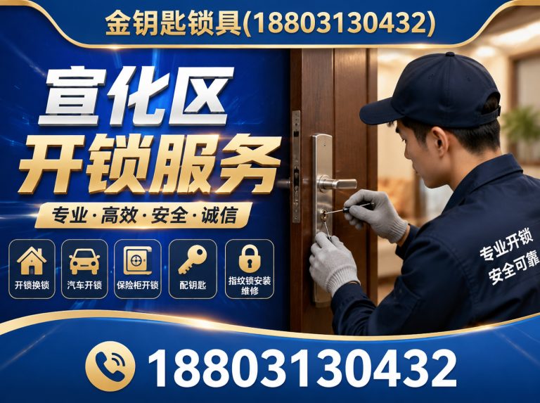 张家口经济开发区金钥匙锁具展示图